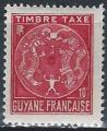 Guyane - 1947 - Y & T n 22 Timbre-taxe - MNG