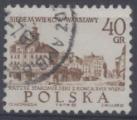 Pologne : n 1452 oblitr anne 1965