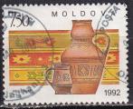 moldavie - n 43  obliter - 1992