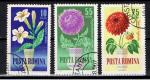 Roumanie / 1964 / Fleurs diverses / YT n 1993+1996+1997, oblitrs
