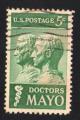 Etats Unis 1964 oblitr Used Stamp Mdecine Doctors William and Charles Mayo