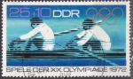 DDR N 1443 de 1972 avec oblitration postale