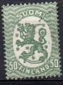 FINLANDE  N 113 o Y&T 1925-1929 Armoiries (filigrane croix gammes)