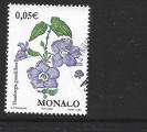 2002 MONACO 2321 oblitéré, cachet rond, fleur