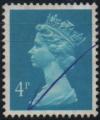 R-U / U-K (G-B) 1988 - Reine/Queen Elisabeth II, Machin 4p, obl. - YT 1325 