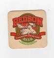Sous-bock de bire : Redson Canada lager type  ( beer bier )