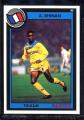 Carte PANINI Football N 136  1993  X. RHINAN  Toulon   fiche au dos