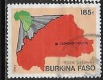 Burkina Faso - Y&T n 280 PA - Oblitr / Used - 1985
