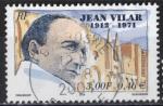 France 2001; Y&T n 3398; 3,00F (0,46) Jean Vilar