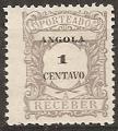  angola - taxe n 22  neuf sans gomme - 1921