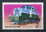 Timbre COREE du NORD 1976 Obl  N 1397G  Y&T  Train Locomotive 