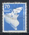 Timbre  ALLEMAGNE RFA  1975 Obl   N  701    Y&T  Bteaux 