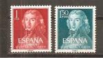 Espagne N Yvert 1005/06 - Edifil 1328/29 (neuf/**)