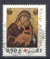 FRANCE 2004 - YT 3717 - Croix Rouge, icone, vierge à l'enfant - 