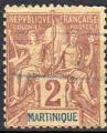 Martinique Poste Obl Yv: 32 (Obl.mécanique) Mi:27