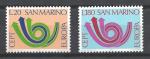 Europa 1973 Saint-Marin Yvert 833 et 834 neuf ** MNH