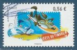 N4338 Fte du timbre - Vil Coyote et Bip-Bip oblitr