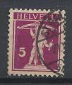 SUISSE - 1924/27 - Yt n 198 - Ob - Walter Tell 0,05c lilas s/ chamois