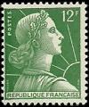 Francia 1955-59.- Mariana de Muler. Y&T 1010**. Scot 752**. Michel 1063**.
