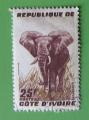 Cote d'Ivoire - 1959 - Nr 178 - Elphant (obl)