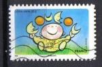 timbre FRANCE 2014 - YT A 1048  - carnet "Bonne anne toute l'anne" - c'est moi