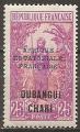 oubangui - n 51  neuf* - 1924/25 