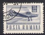 Timbre ROUMANIE  PA   1967 - 68   Obl  N  2348  Y&T  Transports  Avions