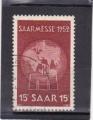 Timbre Allemagne SARRE / Oblitr / 1952 / Y&TN304 / Foire de Sarrebruck.