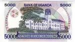 **   OUGANDA     5000   shillings   1986   p-24b    UNC   **
