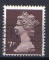  GRANDE BRETAGNE 1975 - YT 734 - Type Machin - La Reine Elizabeth II