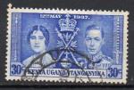 KENYA-OUGANDA N 49 o Y&T 1937 couronnement de George VI