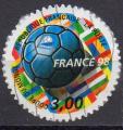 FRANCE N 3140 o Y&T 1998 France 98 Coupe du monde de football (Ballon)