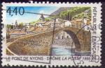 2956 - Le pont de Nyons (Drme) - oblitr - anne 1995