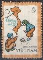 VIÊT-NAM  N° 104 o Y&T 1978 carte du Vietnam