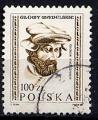 TIMBRE POLOGNE Obl  Personnage N2644