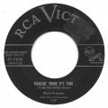 SP 45 RPM (7")  Elvis Presley " Doncha' think it's time "  Canada