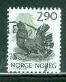 Norvge 1997 Y&T 1192 oblitr Faune - Oiseau