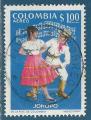 Colombie Poste aérienne N°513 Folklore oblitéré