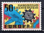 LIECHTENSTEIN - 1967  - Europa   - Yvert 425  Oblitr