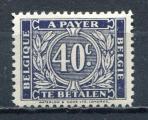 TIMBRE BELGIQUE  Taxe 1945   Neuf **    N   52    Y&T    