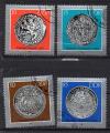 ALLEMAGNE (RDA) N 2661  2664 o Y&T 1986 Pice de monnaies historiques