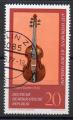 ALLEMAGNE (RDA) N 1901 o Y&T 1977 Anciens instruments de musique du Vogtland