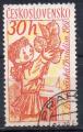 TCHECOSLOVAQUIE N 1156 o Y&T 1961 Marionnettes (Guignol)