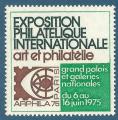 Vignette N20 ARPHILA 75 - Expo philatlique internationale Art et Philatlie  