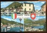 CPM neuve Suisse PONTE TRESA Lago di Lugano Multi vues 