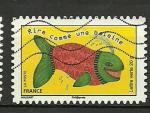 France timbre ob anne 2015 srie Proverbes : Rire comme une baleine