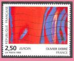 France Oblitr Yvert N2797 Tableau Olivier DEBRE 1993