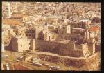 CPM anime  Isral  JERUSALEM  Vue arienne de la Citadelle et le Portail de Jaffa