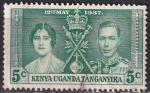 kenia ouganda  tanganyika - n° 47  obliteré - 1937