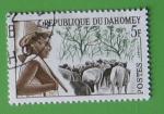 Dahomey 1963 - Nr 181 - Peuhl (Obl)